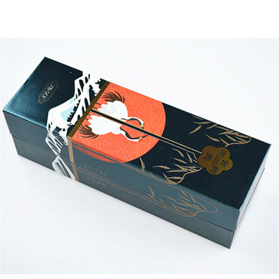 Cardboard Make Up Gift Box Five Glaze Uv Full Plate Coated Paper Printing With Plastic Velvet Tray