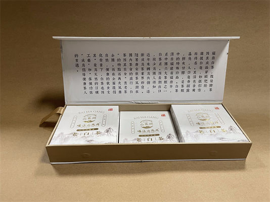 Pantone Color Printing Paper Box CYMK Long Rectangle Gift Box With Glossy Surface