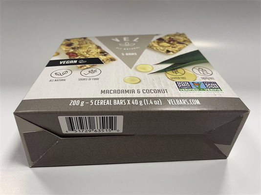 Rectangle Foldable Paper Boxes Ribbon Closure Foldable Paper Gift Box