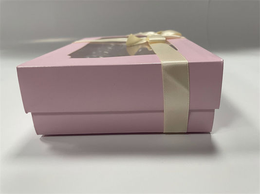 Cardboard 6 Macaron Packaging Magnetic Closure Macaron Gift Box