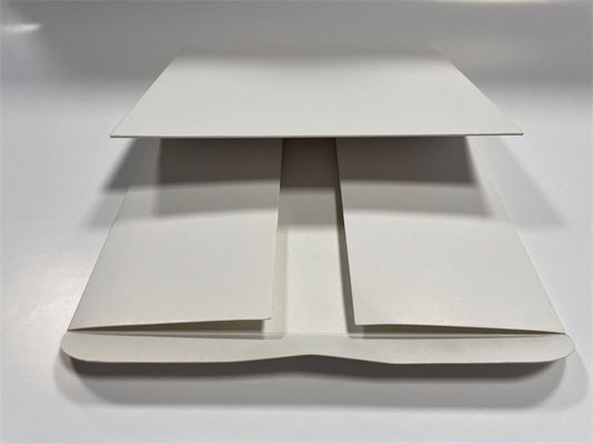 Embossed White Packaging Box CMYK Printing White Cardboard Gift Boxes