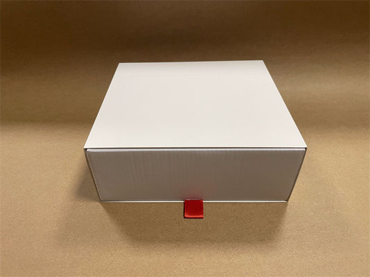 Lightweight White Cardboard Storage Boxes Eco Custom Paper Board Box