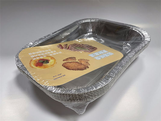 220F Aluminum Foil Food Tray Grease Resistance Aluminum Trays For Food