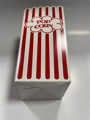 Microwave Safe Paper Food Tray Rectangular Paper Serving Boats