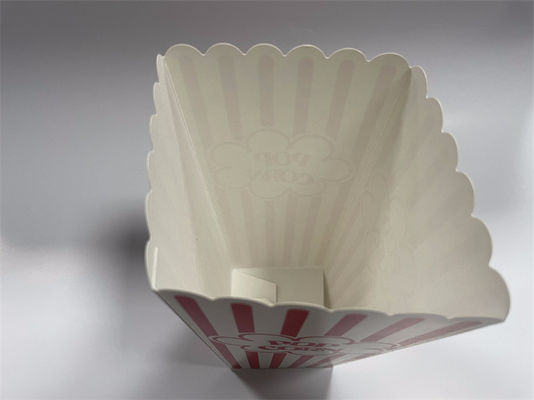Microwave Safe Paper Food Tray Rectangular Paper Serving Boats
