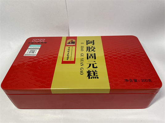 Debossing Packaging Tin Box For Tea Packaging Eco Friendly