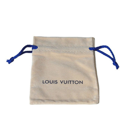 Rectangle Velvet Jewelry Pouch Customized Logo Drawstring Jewelry Travel Bag