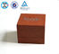 Retro Plastic Jewelry Box Wooden Texture Paper Sliver Sticker Velvet Interior Jewelry Gift Packaging