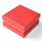 Foam Insert Jewelry Paper Box Multifunctional Red Hat Box With Gold Foil Logo