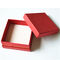 Foam Insert Jewelry Paper Box Multifunctional Red Hat Box With Gold Foil Logo