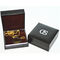 Black Color Jewelry Plastic Gift Box Velvet Insert Silver Card Boarder Bangle Box