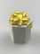 Mini Golden Ribbon Hexagon Ring Box Bow White Texture Paper For Party Birthday Packaging