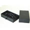 Drawer Perfume Box Black Embossing LOGO With  Cloth Insert Gift Paper Box