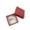 Hat Paper Box Jewelry Gift Box With Silver Foil Logo  Velvet Insert Ring Packaging