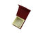 Magnetic Closure Jewelry Paper Gift  Box  With Card Paper Velvet Insert Ring Box