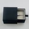 Matte Black Special Paper Drawer Jewelry Box Soft Velvet Insert For Earring Ring Packaging