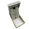 Pendant Paper Jewelry Gift Boxes Silver Gold Cardboard With Velvet Insert