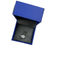 Square Plastic Jewellery Packaging Box Specialty Paper With Suede Insert Gift Ring Box
