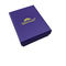 Modern Gift Paper Jewelry Hat Box With Foam Velvet Insert Necklace Box Packaging
