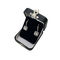 Earrings Velvet Jewelry Gift Boxes PU Leather Latch With Window Cardboard Insert
