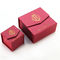 Magnet Red Bracelet Gift Box Velvet Insert Ring Earring Jewelry Packaging