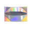 Pendant Holographic Paper Box Silver Magnetic Closure Folded Packaging Box
