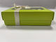 Green Macaron Box With Clear Lid Customized Biodegradable Macaron Packaging