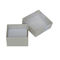 White Ribbon Mini Cardboard Gift Boxes Pantone Printing For Jewelry Packaging