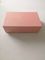 Magnetic Cardboard Watch Boxes Pink Womens Watch Case With Soap Flower