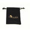 Decorative Soft Travel Velvet Drawstring Jewelry Pouch Packaging Embossed Logo