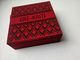 High-end custom Magnetic Velvet Cardboard Paper Gift Boxes With Ribbon Closure