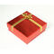 Cardboard Foam Paper Gift Packaging Box Ribbons Square Decorative Jewelry Gift Boxes