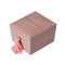 Mini Pink Velvet Jewelry Gift Boxes Packaging Open Flap Ring Insert