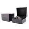 Black Leatherette Personalised Watch Boxes Single Watch Storage Case