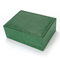 Luxury Green Personalised Watch Boxes Leatherette Paper velvet pillow insert