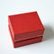 Wedding Cardboard Red Watch Box Gift Packaging Elegant Border Design