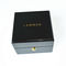 Drawer Personalised Watch Boxes MDF Wooden Spray Painted Black Watch Case