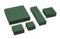 Green Square Cardboard Paper Gift Boxes Jewelry Packaging With Lids