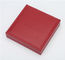 High-End Custom Red Pearl Necklace Gift Box Multifunctional PU Leather Jewelry Storage Box