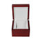 MDF Red Lacquering Personalised Watch Boxes Velvet Pillow Jewellery Packaging