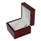 MDF Red Lacquering Personalised Watch Boxes Velvet Pillow Jewellery Packaging