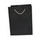 Black Shopping Recycled Paper Gift Bags 25cm Length handmade With Handle