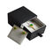 Cardboard Black Paper Jewelry Gift Boxes CMYK Printing Ring Earring Velvet Insert