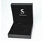 Black Paper Velvet Jewelry Gift Boxes Personalized For Necklace Pendant Bracelet