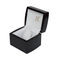 MDF Wood Personalised Watch Boxes Packaging Black Lacquering Pillow Insert