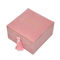 Tassel Wedding Ring Velvet Jewelry Gift Boxes Romantic Hot Stamping Logo