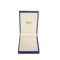 Velvet Lining Purple Jewelry Gift Box Pendant GemStone Leather Jewelry Storage Box