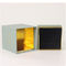 Charming Decorative Printed Perfume Paper Box Fresh Green Yellow Color Eva Inserts Cosmetic Packaging