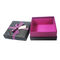 CMYK Paper Jewelry Gift Box With Nice Bowknot Square Shape Mixed Colour Plain Box