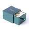 Drawer Jewelry Gift Packaging Box Chain Paper Box Velvet Insert Green Colour